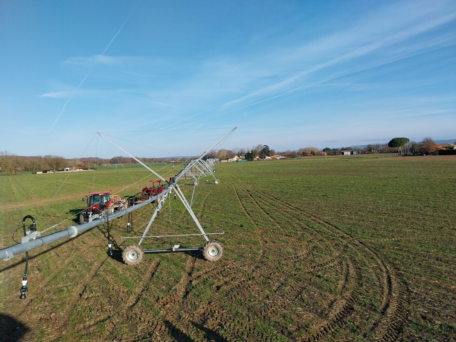 Chantier « Pivot France Pivots » : pivot d'irrigation — Modern Irrigation 81