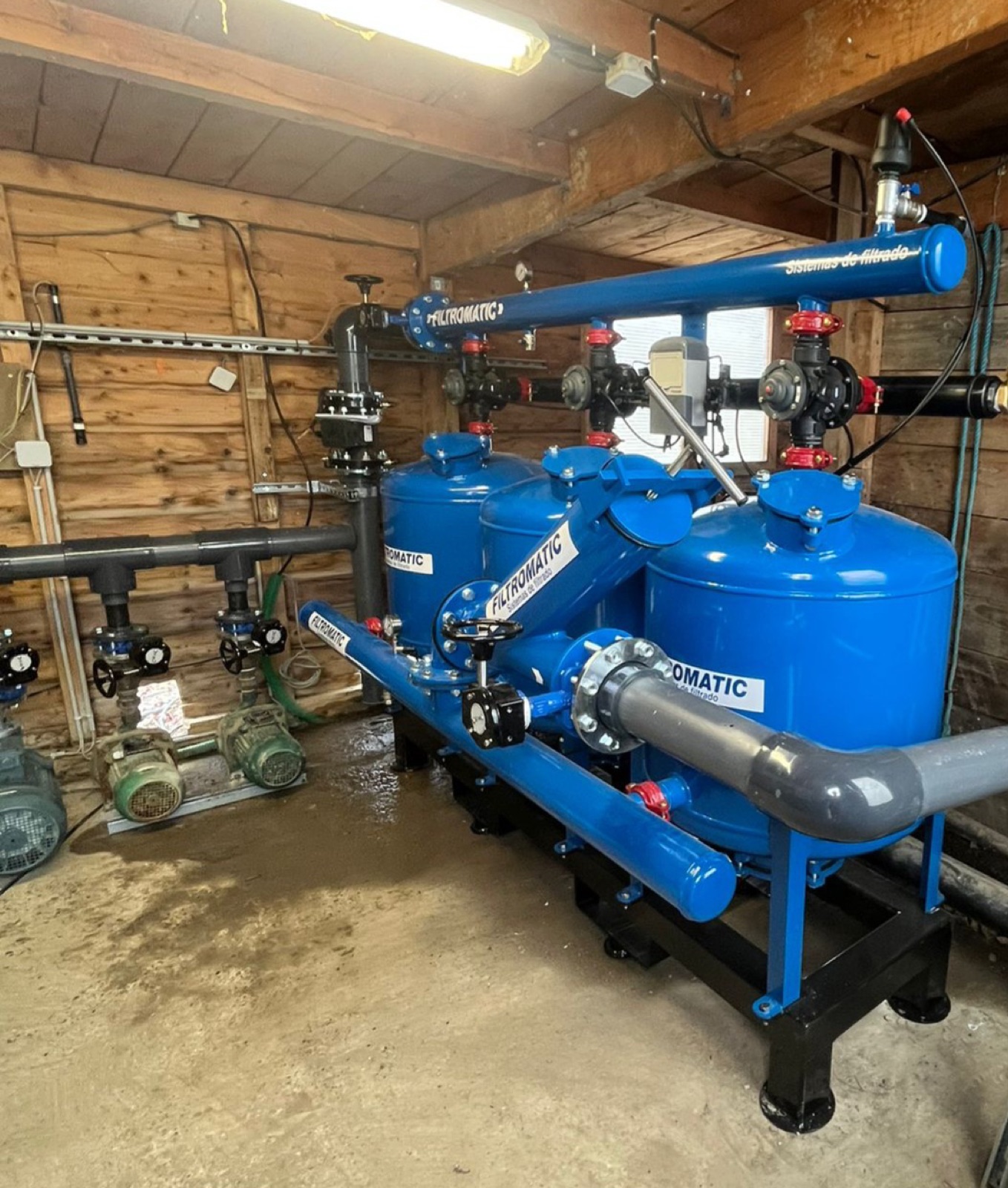 Chantier Pépinière Engandou : modification du pompage et de la filtration — Modern Irrigation 81