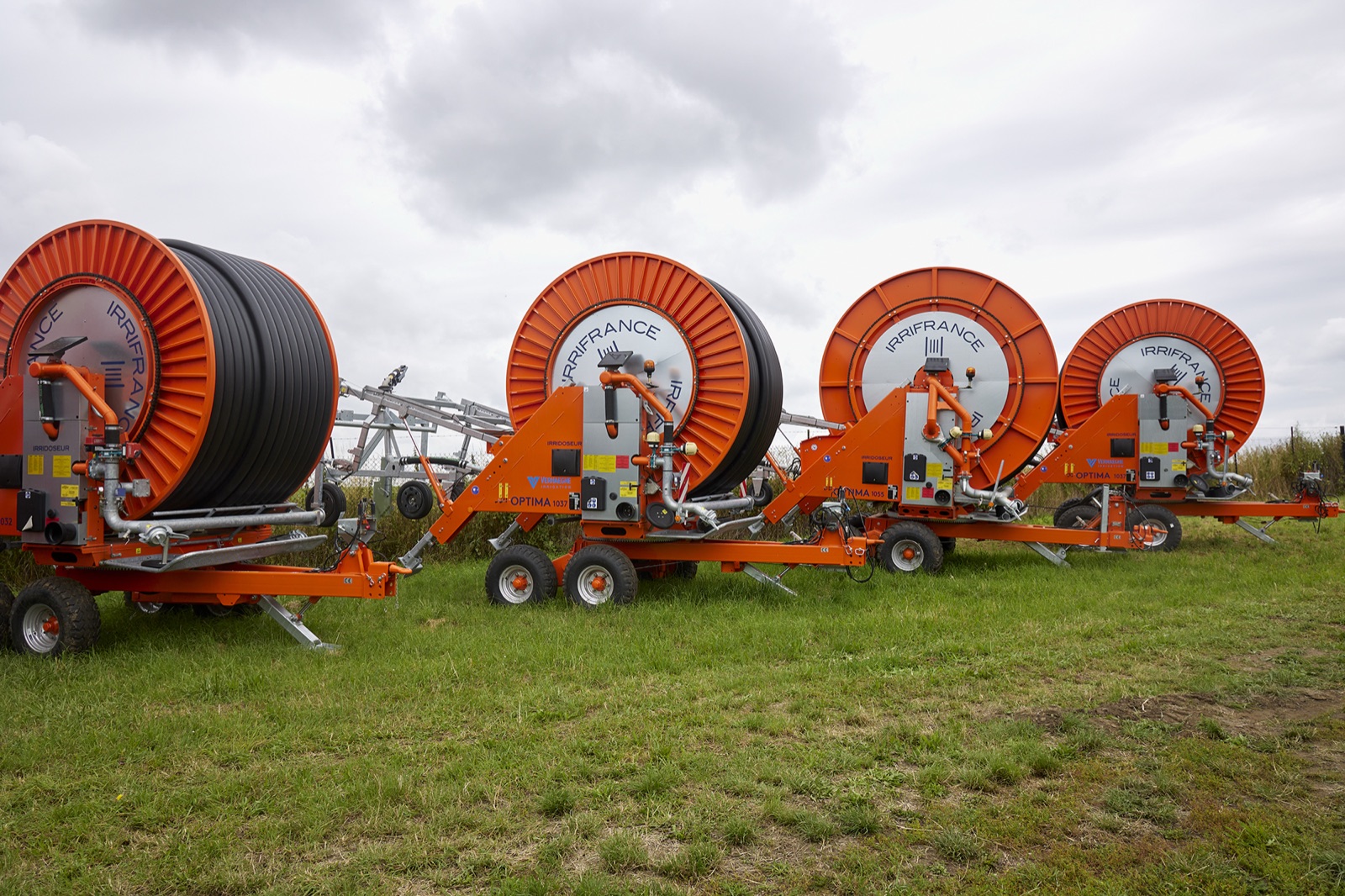 Enrouleurs en bord de parcelle — VERHAEGHE IRRIGATION